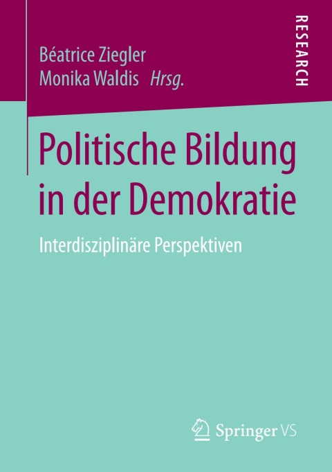 Cover image for book Politische Bildung in der Demokratie