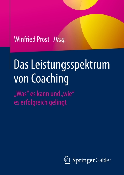 Cover image for book Das Leistungsspektrum von Coaching
