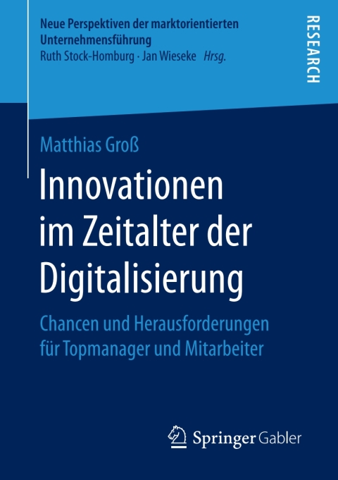 Cover image for book Innovationen im Zeitalter der Digitalisierung