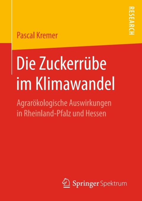 Cover image for book Die Zuckerrübe im Klimawandel