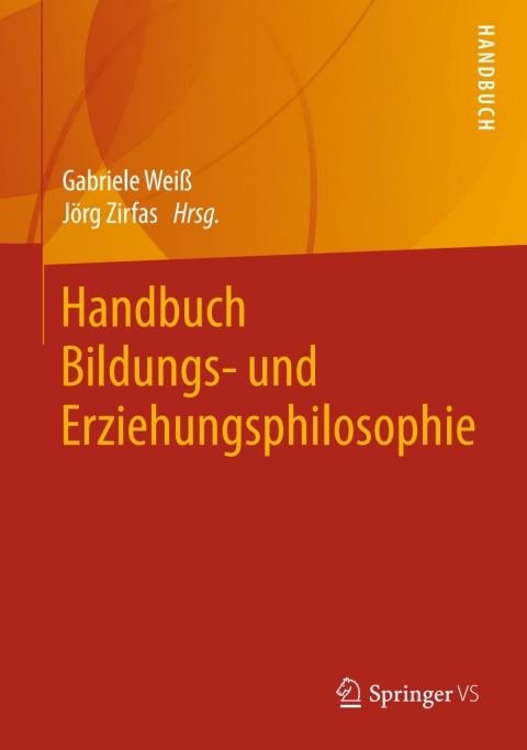 Cover image for book Handbuch Bildungs- und Erziehungsphilosophie