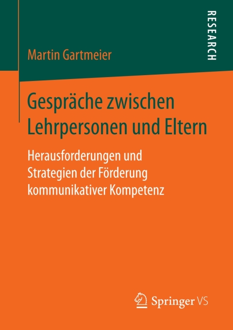 Cover image for book Gespräche zwischen Lehrpersonen und Eltern