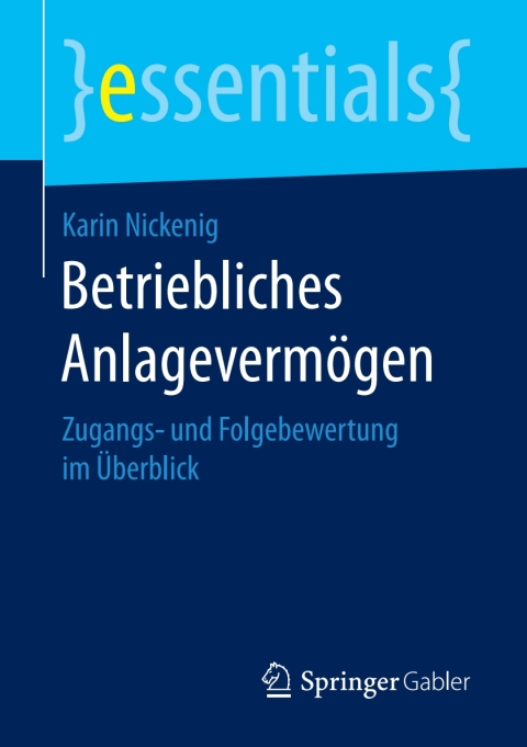 Cover image for book Betriebliches Anlagevermögen