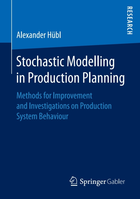 Cover image for book Stochastic Modelling in Production Planning