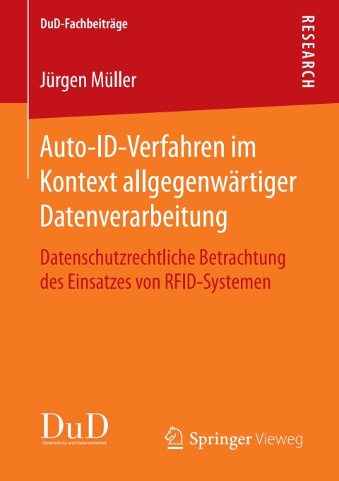 Cover image for book Auto-ID-Verfahren im Kontext allgegenwärtiger Datenverarbeitung