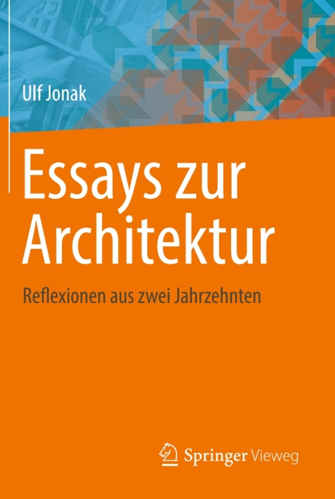 Cover image for book Essays zur Architektur