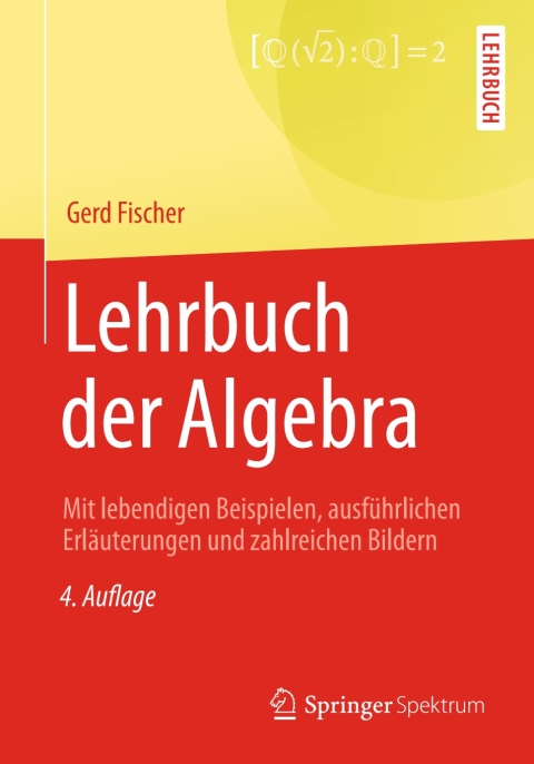 Cover image for book Lehrbuch der Algebra