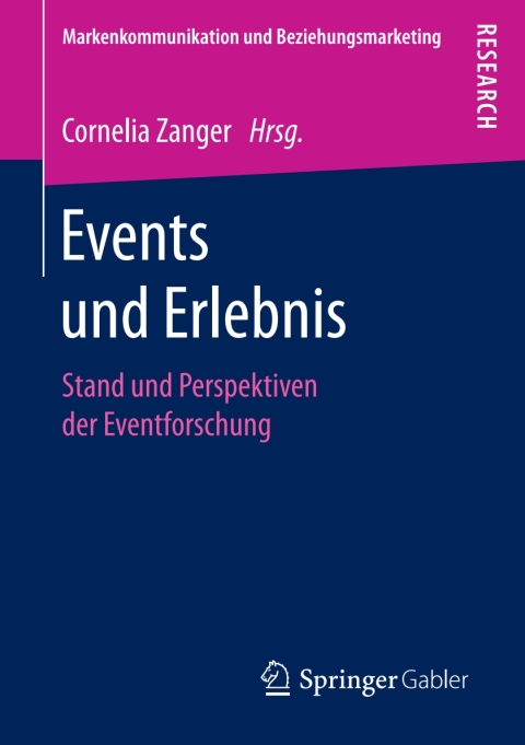 Cover image for book Events und Erlebnis