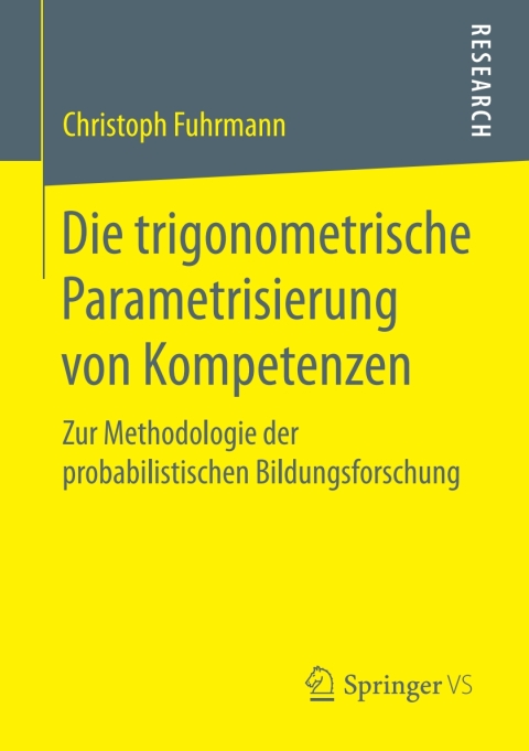 Cover image for book Die trigonometrische Parametrisierung von Kompetenzen