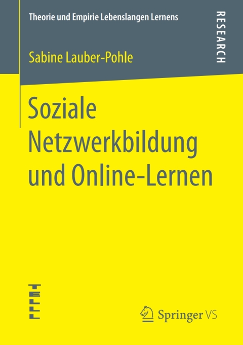 Cover image for book Soziale Netzwerkbildung und Online ‐Lernen