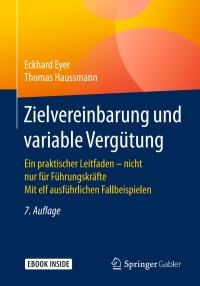 Cover image: Zielvereinbarung und variable Vergütung 7th edition 9783658192761