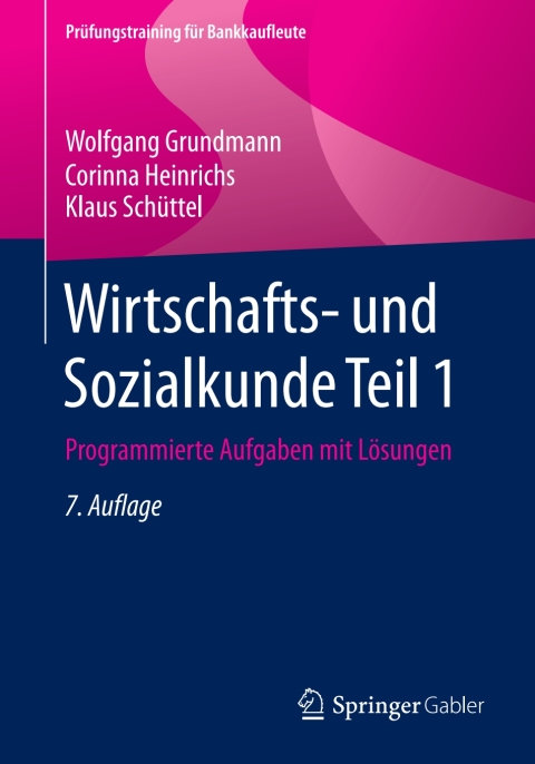 Cover image for book Wirtschafts- und Sozialkunde Teil 1