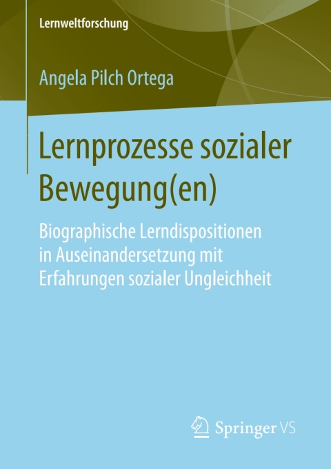 Cover image for book Lernprozesse sozialer Bewegung(en)