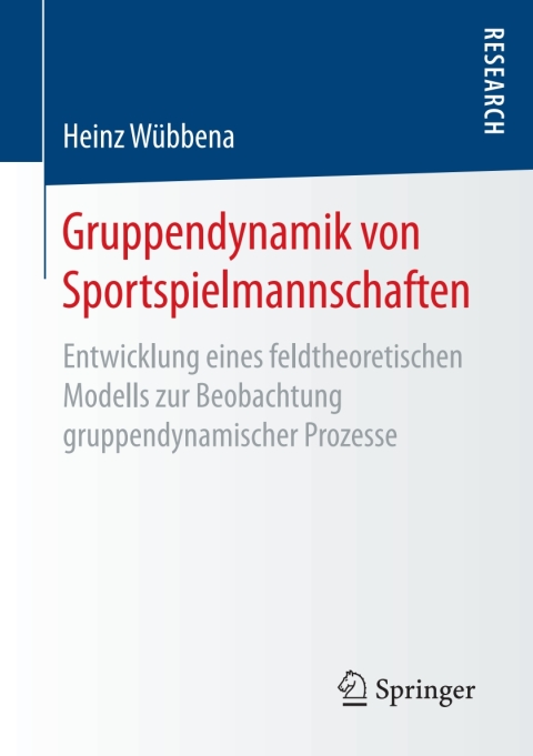 Cover image for book Gruppendynamik von Sportspielmannschaften