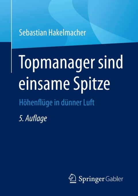 Cover image for book Topmanager sind einsame Spitze