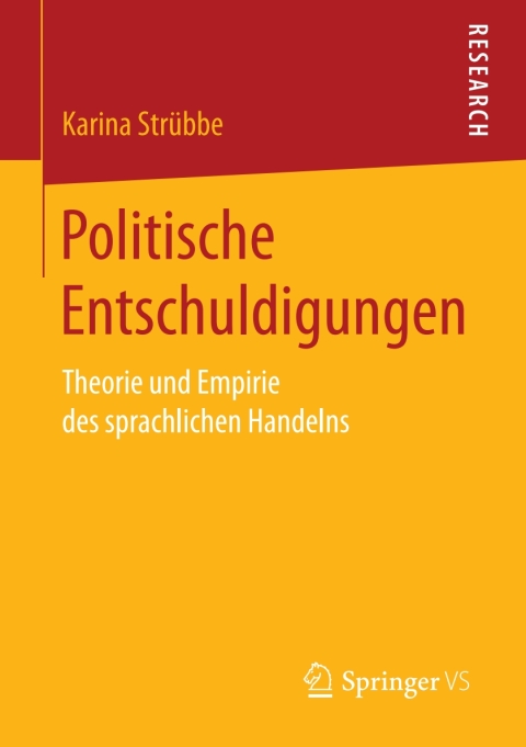 Cover image for book Politische Entschuldigungen