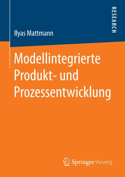 Cover image for book Modellintegrierte Produkt- und Prozessentwicklung