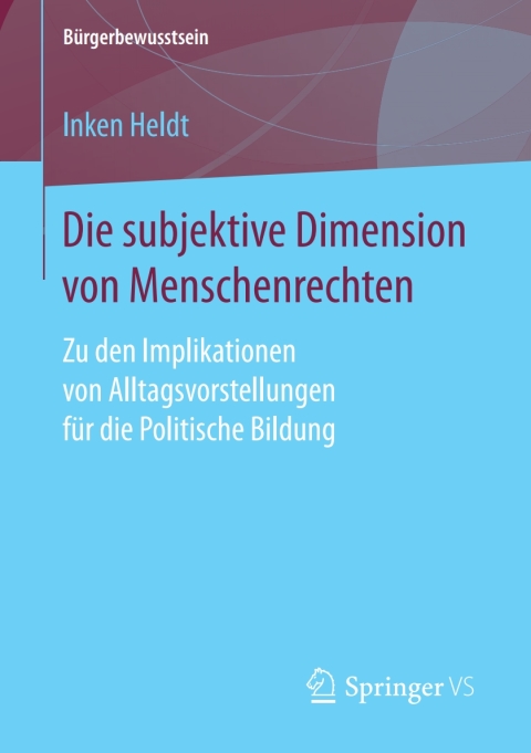 Cover image for book Die subjektive Dimension von Menschenrechten
