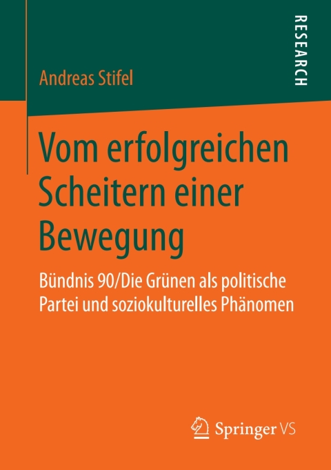 Cover image for book Vom erfolgreichen Scheitern einer Bewegung