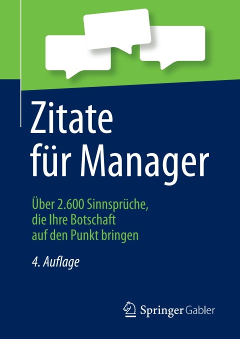 Cover image for book Zitate für Manager