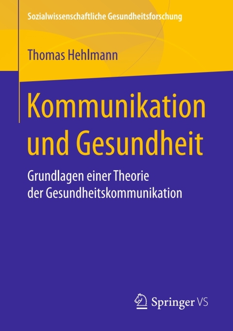 Cover image for book Kommunikation und Gesundheit