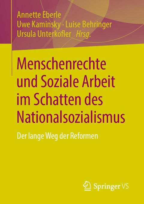 Cover image for book Menschenrechte und Soziale Arbeit im Schatten des Nationalsozialismus