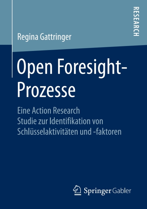 Cover image for book Open Foresight-Prozesse