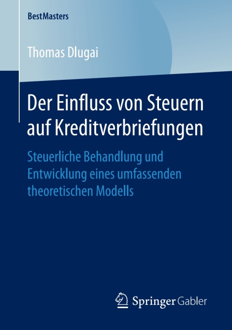 Cover image for book Der Einfluss von Steuern auf Kreditverbriefungen