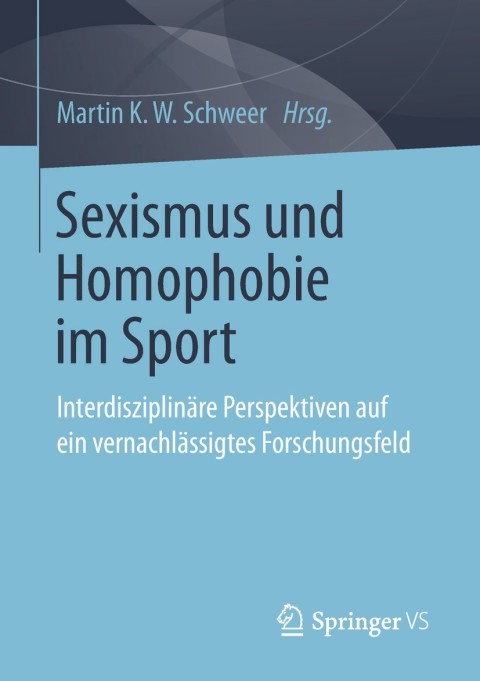 Cover image for book Sexismus und Homophobie im Sport