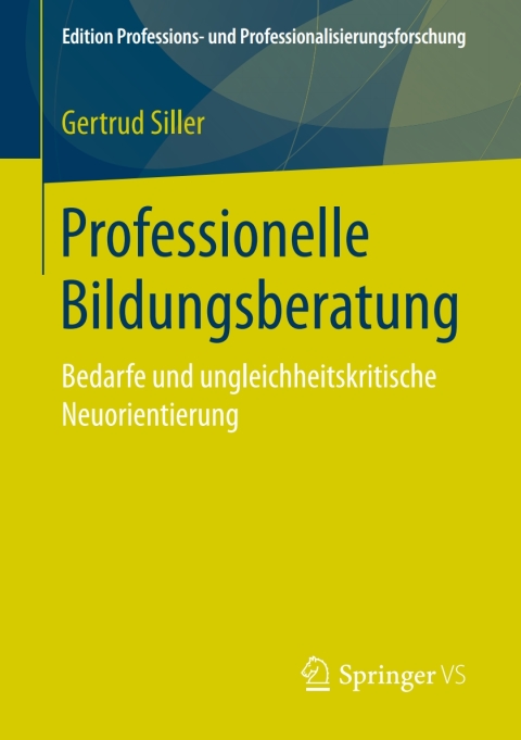 Cover image for book Professionelle Bildungsberatung