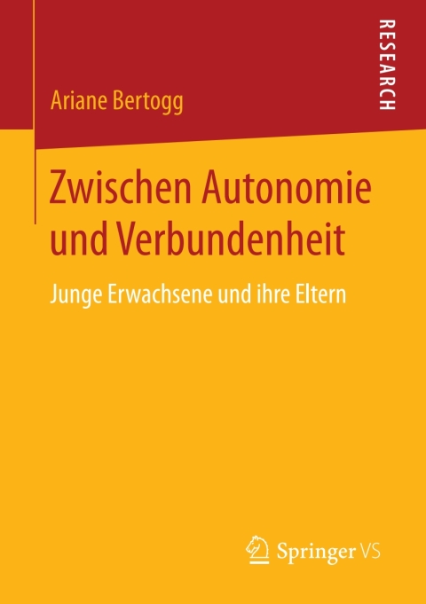 Cover image for book Zwischen Autonomie und Verbundenheit