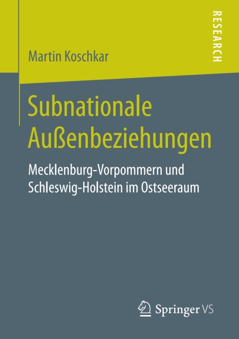 Cover image for book Subnationale Außenbeziehungen