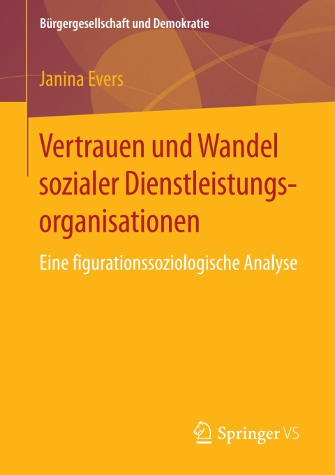 Cover image for book Vertrauen und Wandel sozialer Dienstleistungsorganisationen