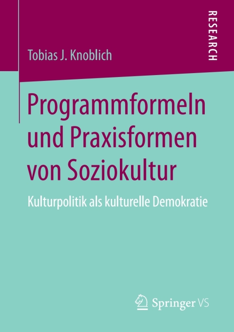 Cover image for book Programmformeln und Praxisformen von Soziokultur