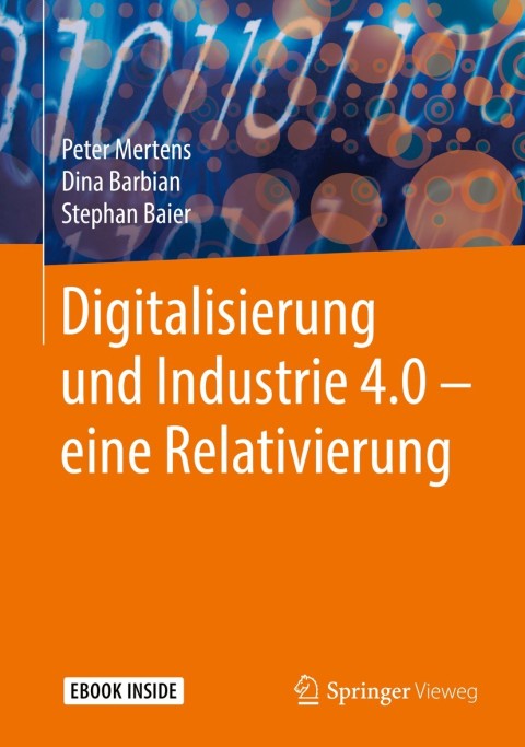 Cover image for book Digitalisierung und Industrie 4.0 – eine Relativierung