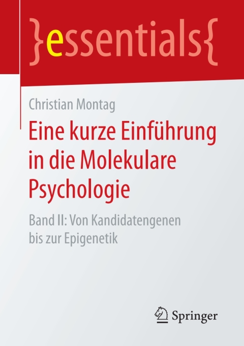 Cover image for book Eine kurze Einführung in die Molekulare Psychologie