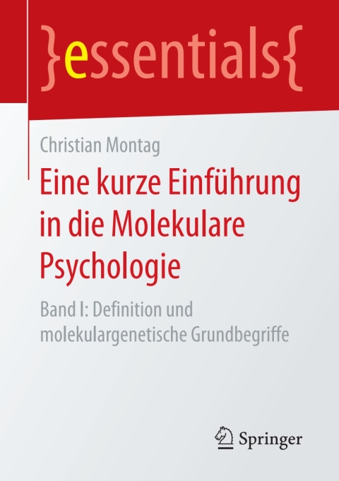 Cover image for book Eine kurze Einführung in die Molekulare Psychologie