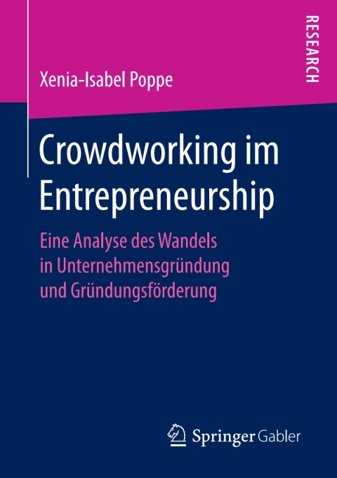 Cover image for book Crowdworking im Entrepreneurship