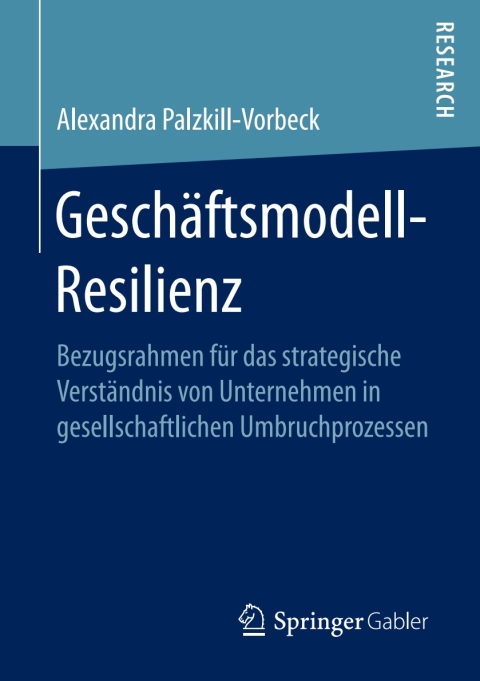 Cover image for book Geschäftsmodell-Resilienz