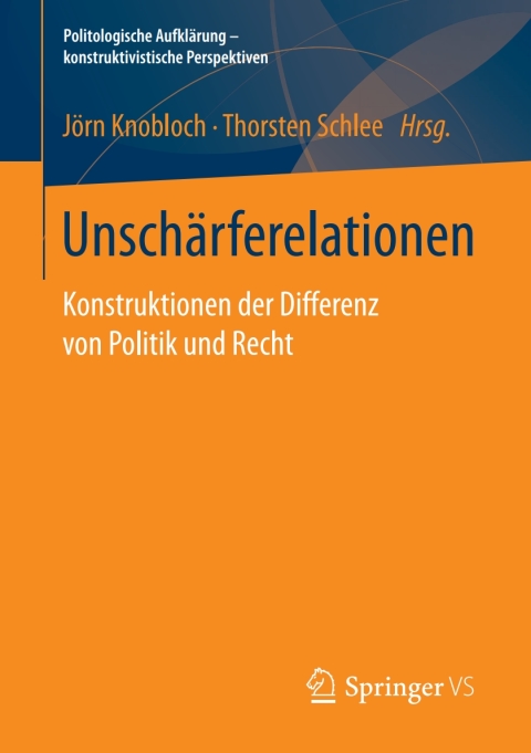 Cover image for book Unschärferelationen