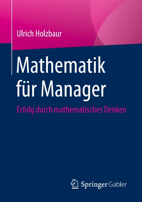 Cover image for book Mathematik für Manager
