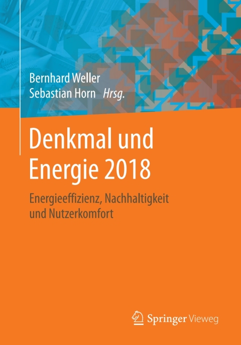 Cover image for book Denkmal und Energie 2018