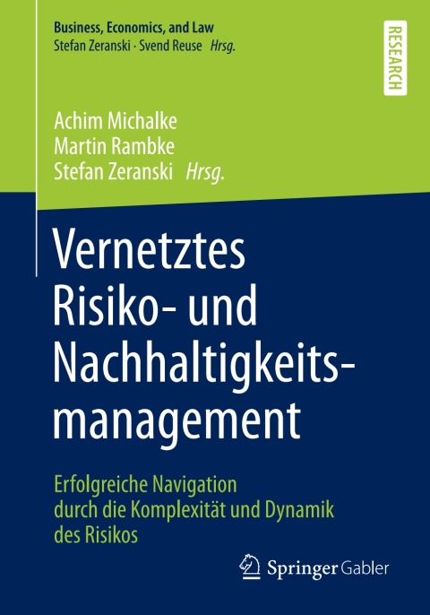 Cover image for book Vernetztes Risiko- und Nachhaltigkeitsmanagement