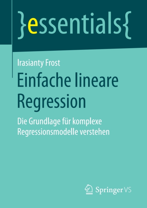 Cover image for book Einfache lineare Regression