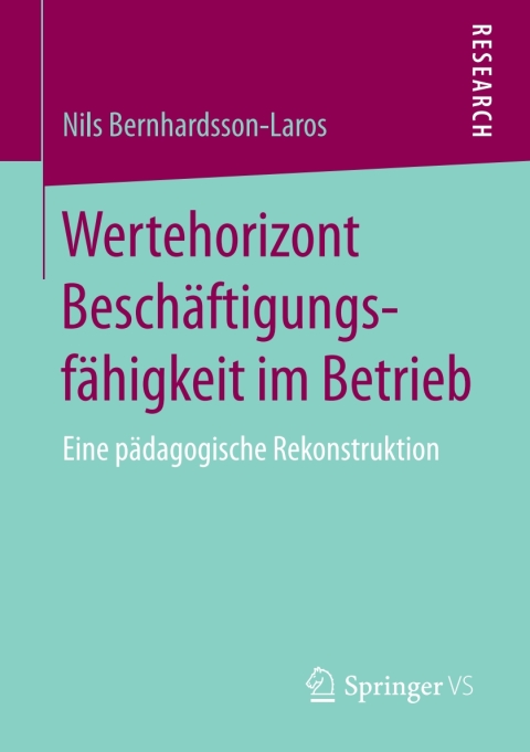 Cover image for book Wertehorizont Beschäftigungsfähigkeit im Betrieb