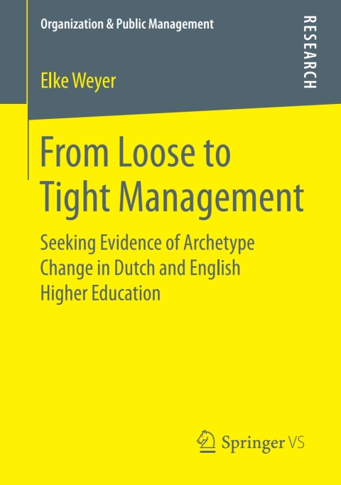 Cover image for book From Loose to Tight Management