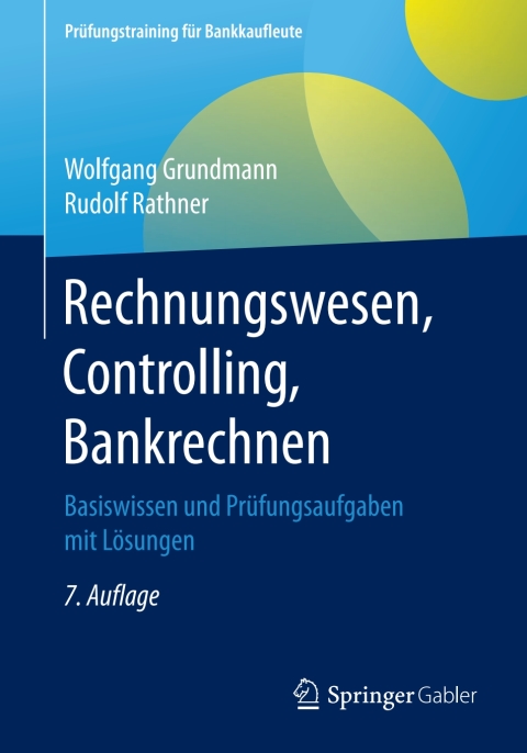Cover image for book Rechnungswesen, Controlling, Bankrechnen