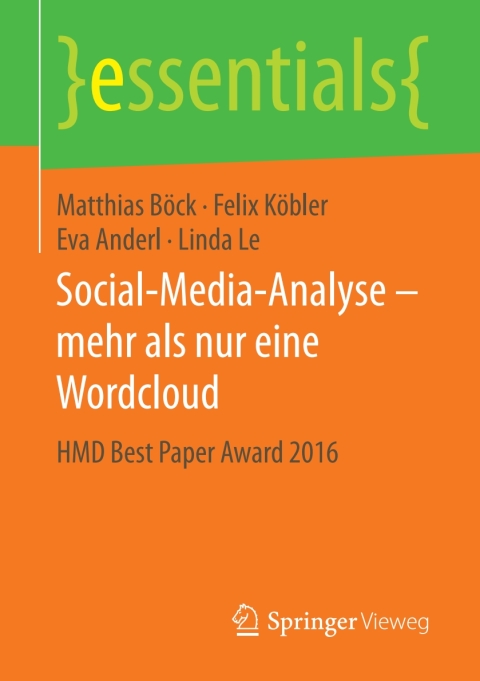 Cover image for book Social-Media-Analyse – mehr als nur eine Wordcloud