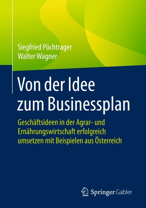 Cover image for book Von der Idee zum Businessplan