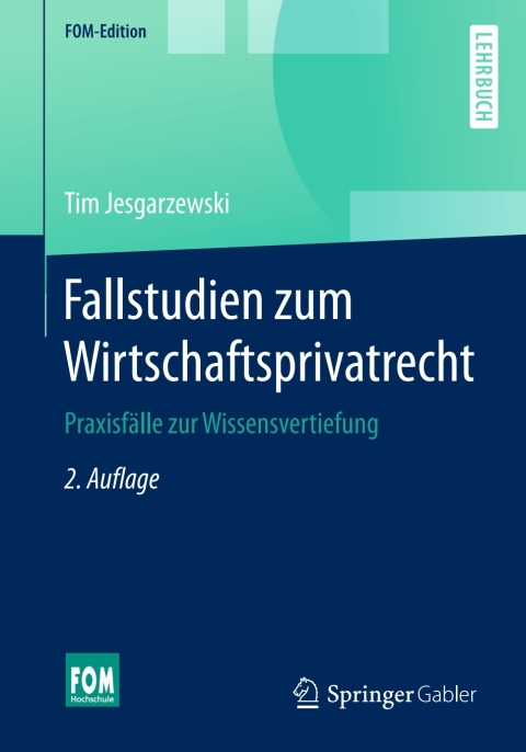 Cover image for book Fallstudien zum Wirtschaftsprivatrecht